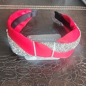 SOLD Sequin Red Headband